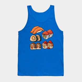 Sushi Pixel Tank Top